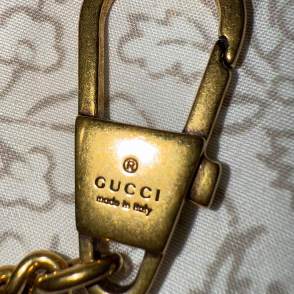 GUCCI GG MARMONT MATELASSÉ LEATHER SUPER MINI BAG - Picture 5 of 13